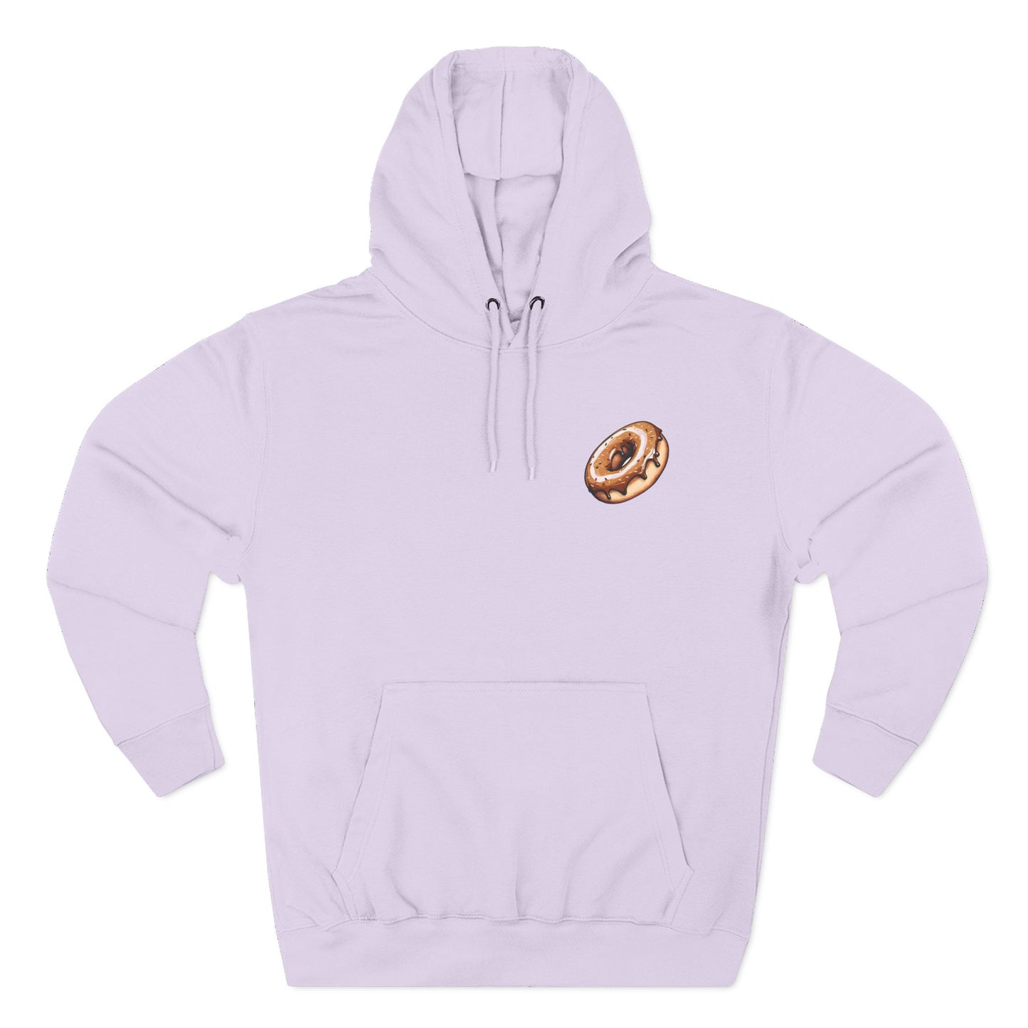 Donut: (Chocolate) Donut Makes Me Happy (Japanese Drop #6) (Hoodie)
