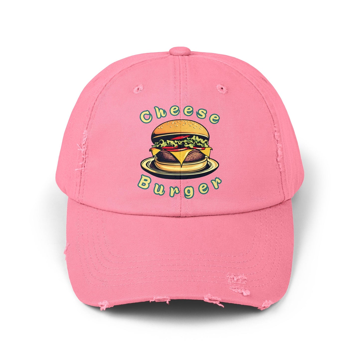 Cheeseburger: Retro Cheeseburger (Dad Cap)