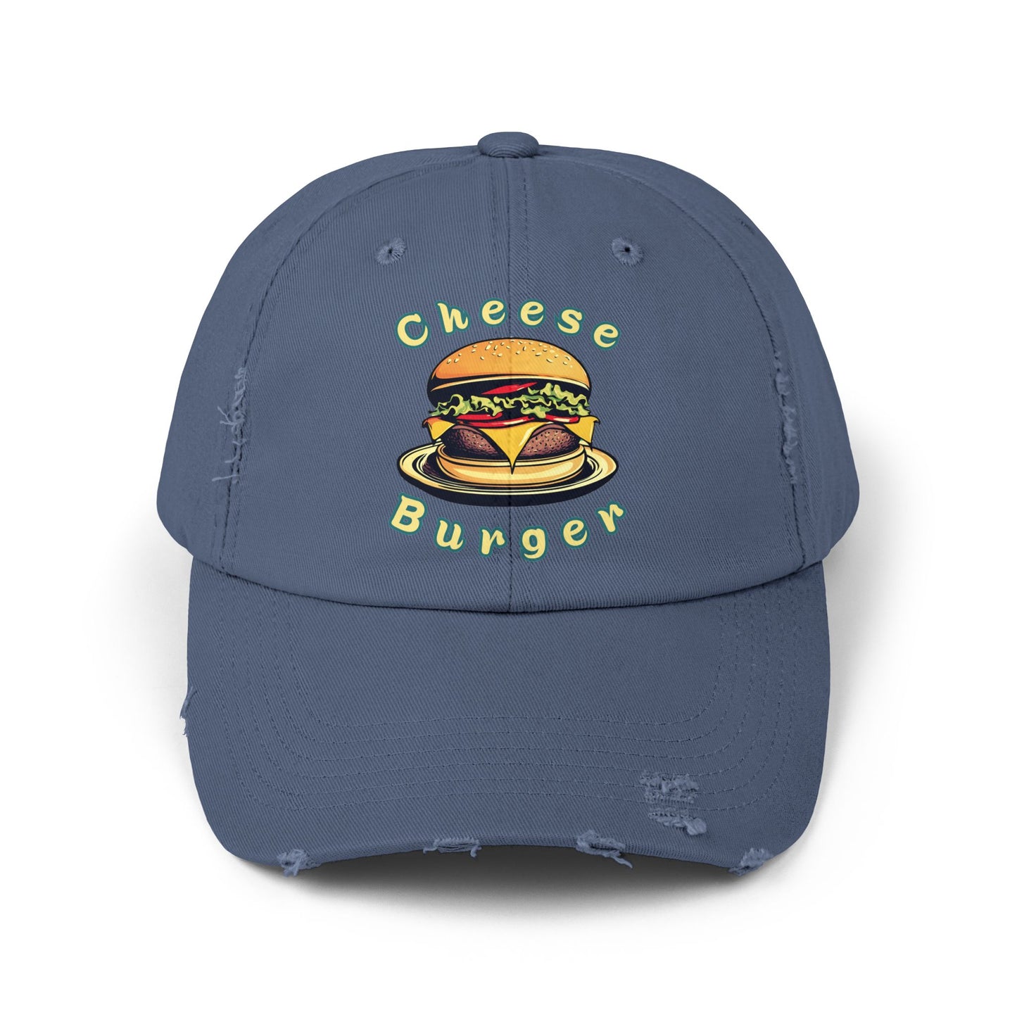 Cheeseburger: Retro Cheeseburger (Dad Cap)