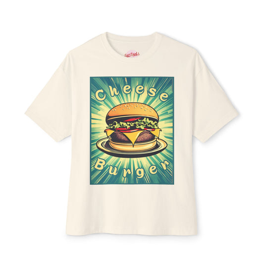 Cheeseburger: Retro Cheeseburger (Relaxed Fit)