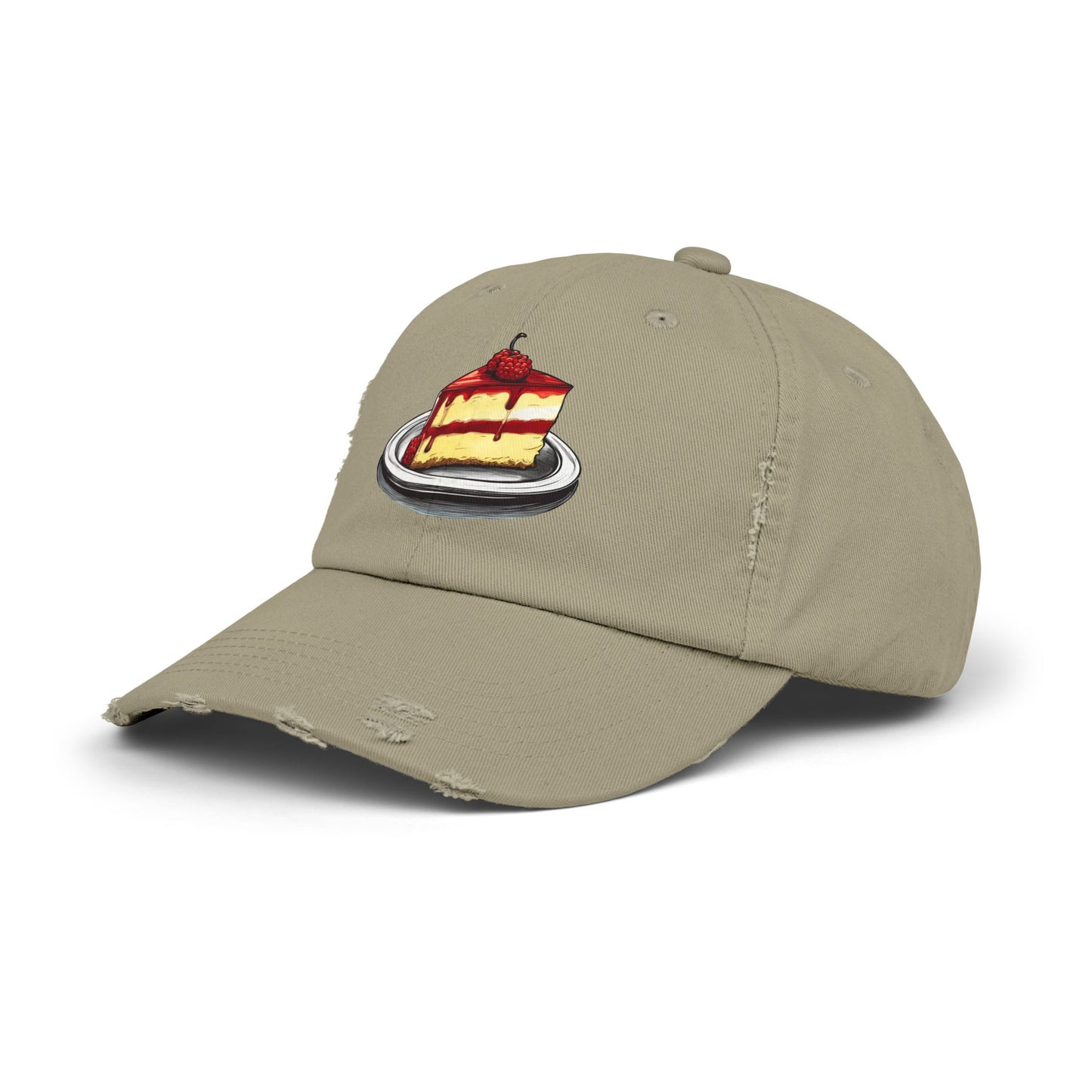 Cheesecake: Cheesecake Cures My Headache (Raspberry Version) (Dad Cap)
