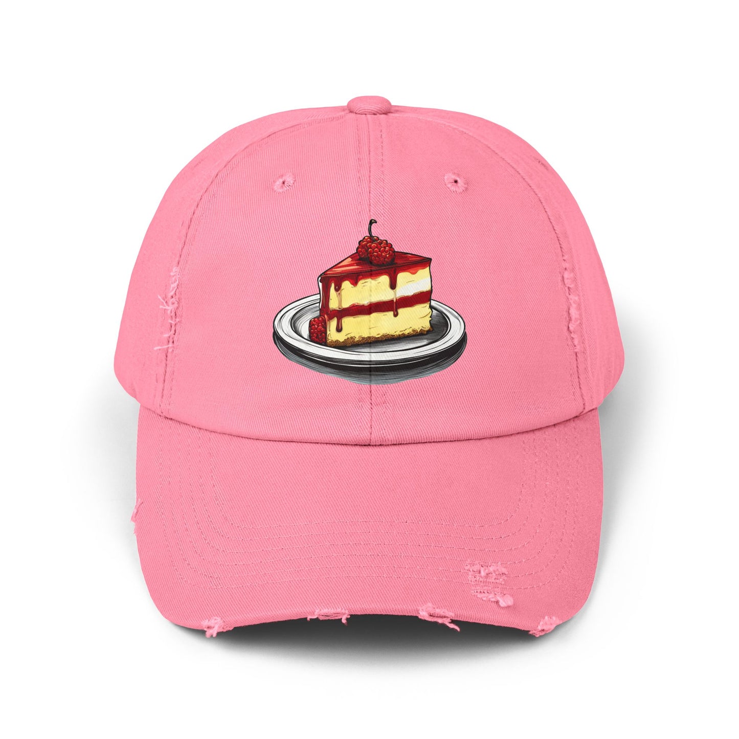 Cheesecake: Cheesecake Cures My Headache (Raspberry Version) (Dad Cap)