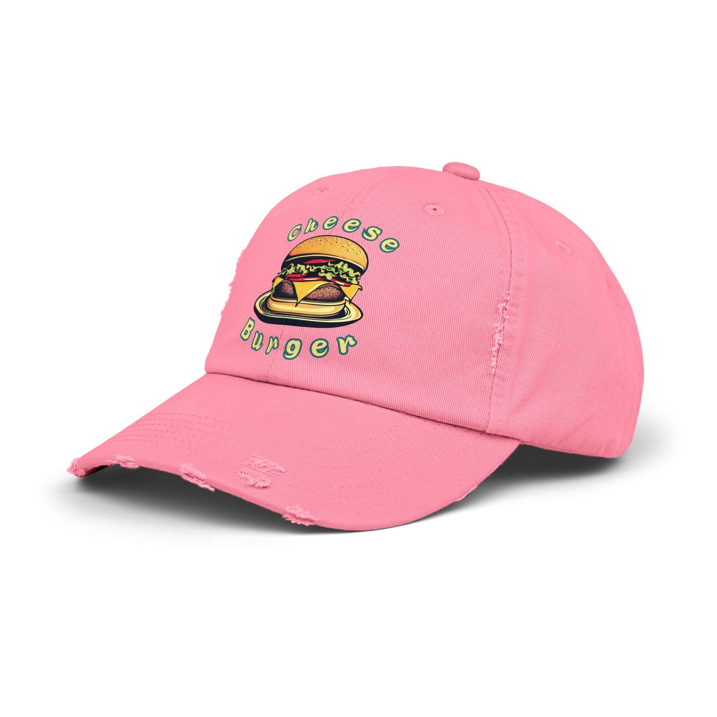 Cheeseburger: Retro Cheeseburger (Dad Cap)