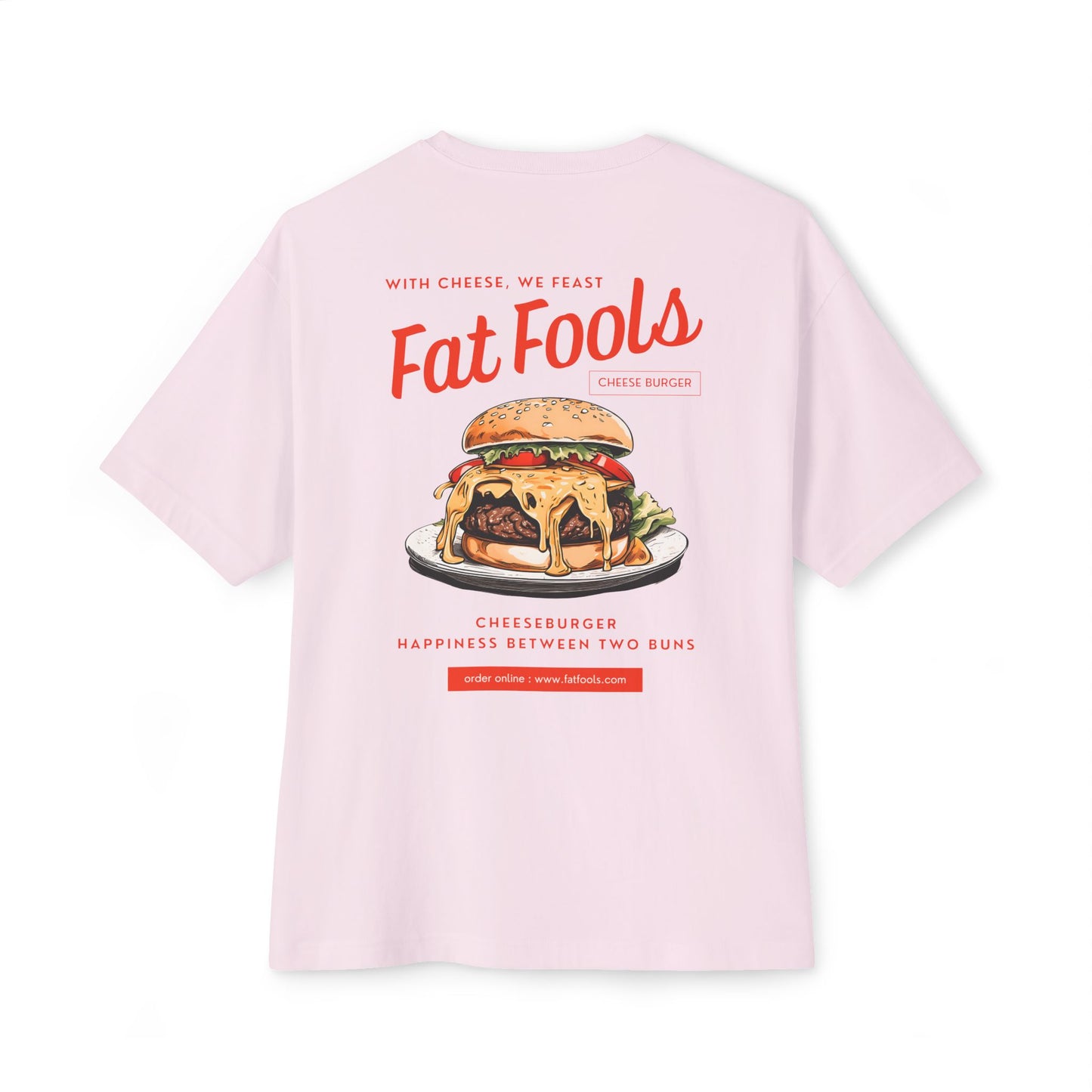Cheeseburger: With Cheese, We Feast (Relaxed Fit)