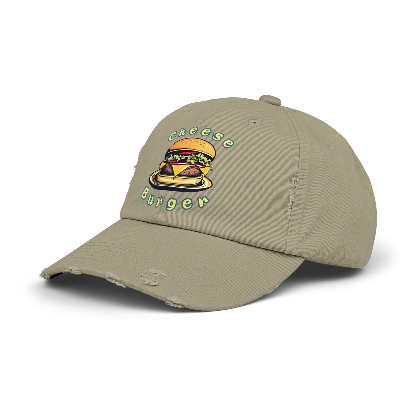 Cheeseburger: Retro Cheeseburger (Dad Cap)
