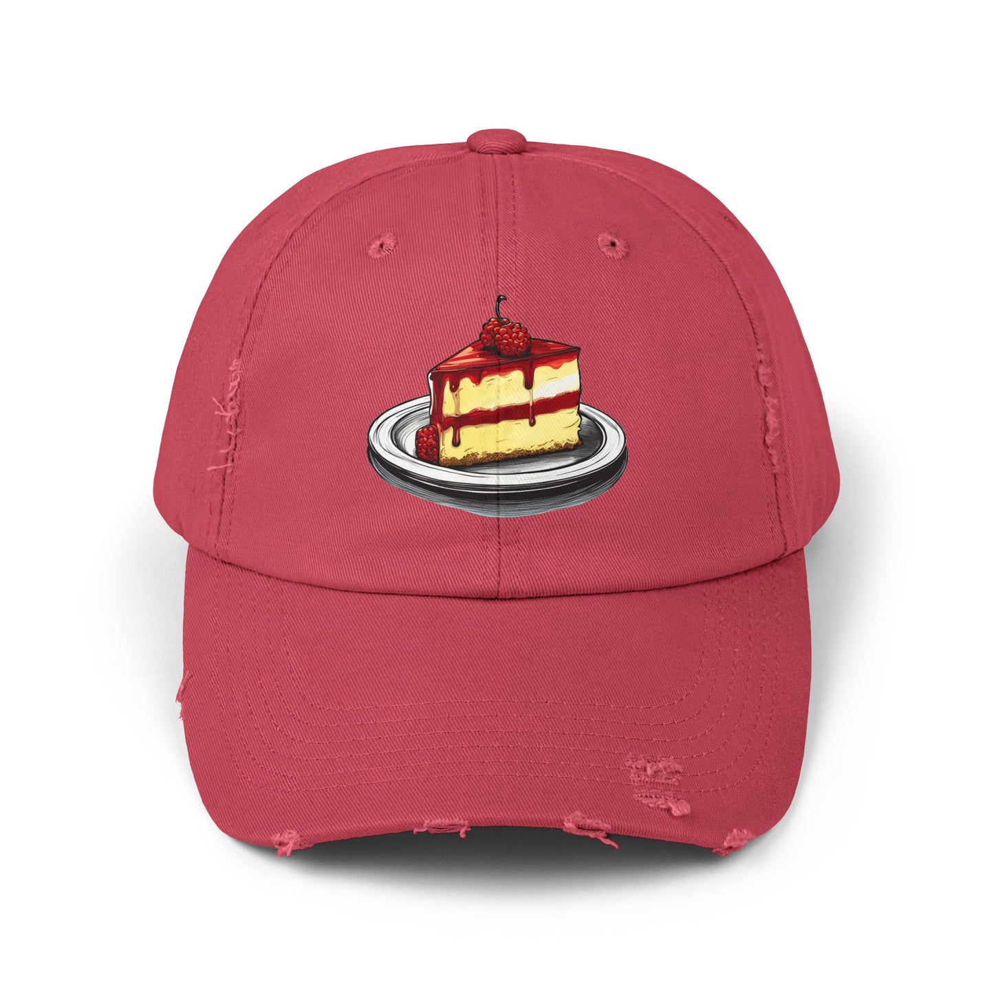 Cheesecake: Cheesecake Cures My Headache (Raspberry Version) (Dad Cap)