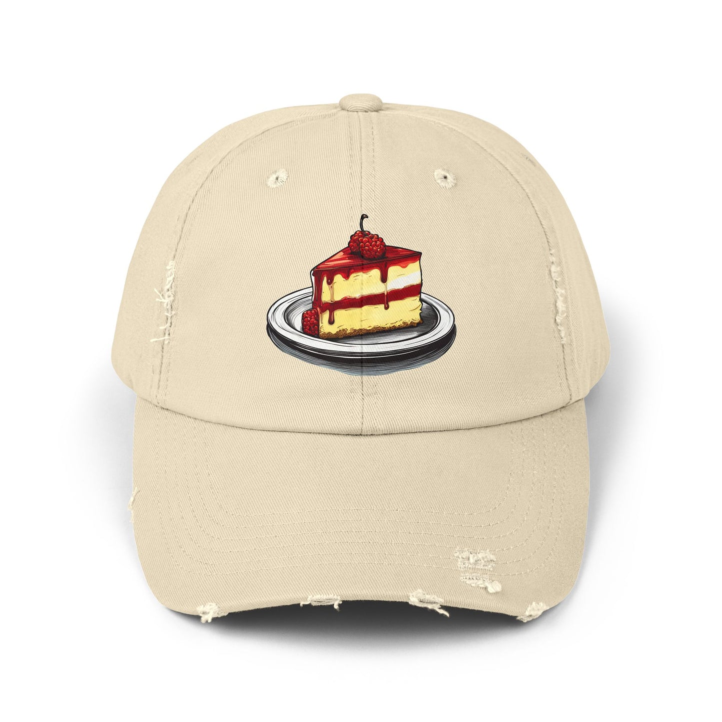 Cheesecake: Cheesecake Cures My Headache (Raspberry Version) (Dad Cap)