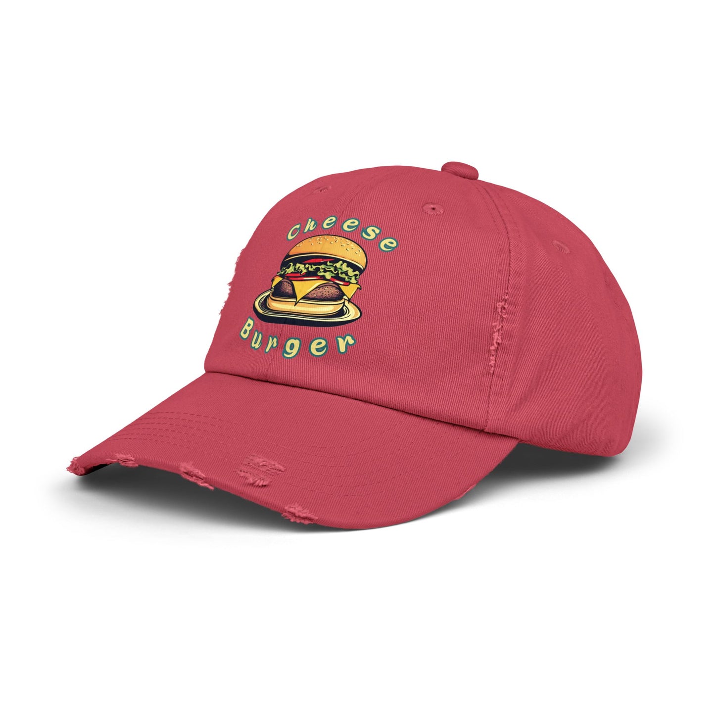 Cheeseburger: Retro Cheeseburger (Dad Cap)