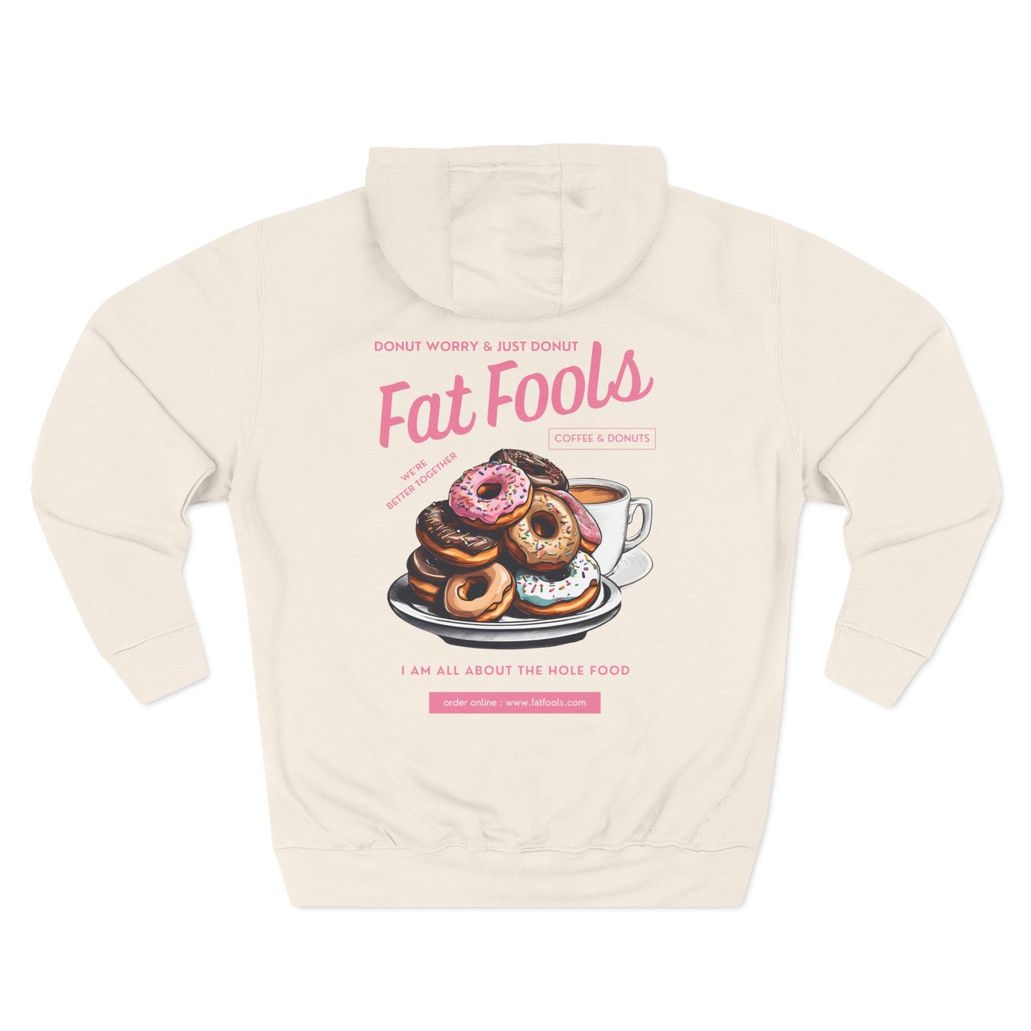 Donut: Donut Worry & Just Donut (Hoodie)