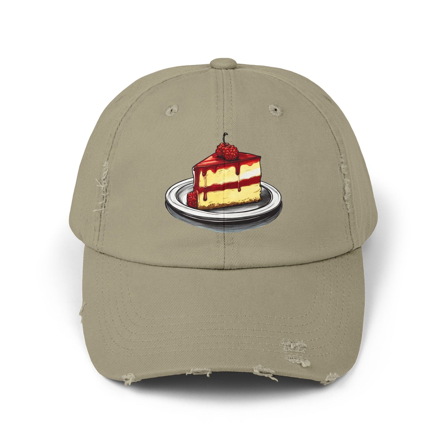 Cheesecake: Cheesecake Cures My Headache (Raspberry Version) (Dad Cap)