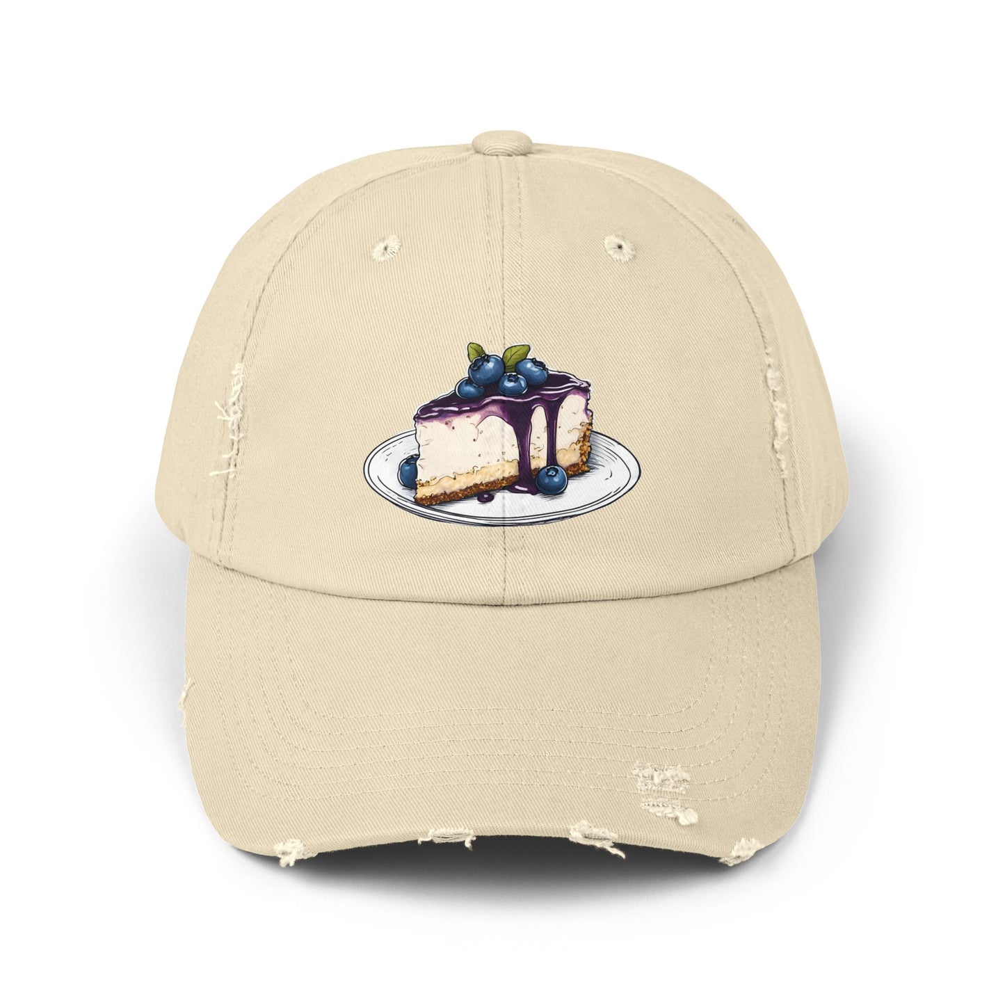 Cheesecake: Cheesecake Cures My Headache (Blueberry Version) (Dad Cap)