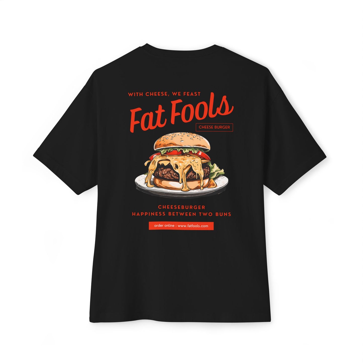 Cheeseburger: With Cheese, We Feast (Relaxed Fit)