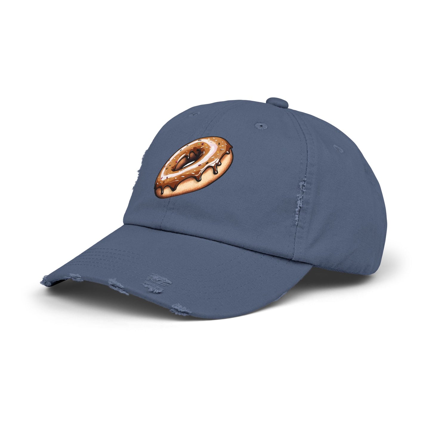 Donut: (Chocolate) Donut Makes Me Happy (Japanese Drop #6) (Dad Cap)