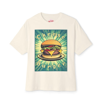 Cheeseburger: Retro Cheeseburger (Relaxed Fit)