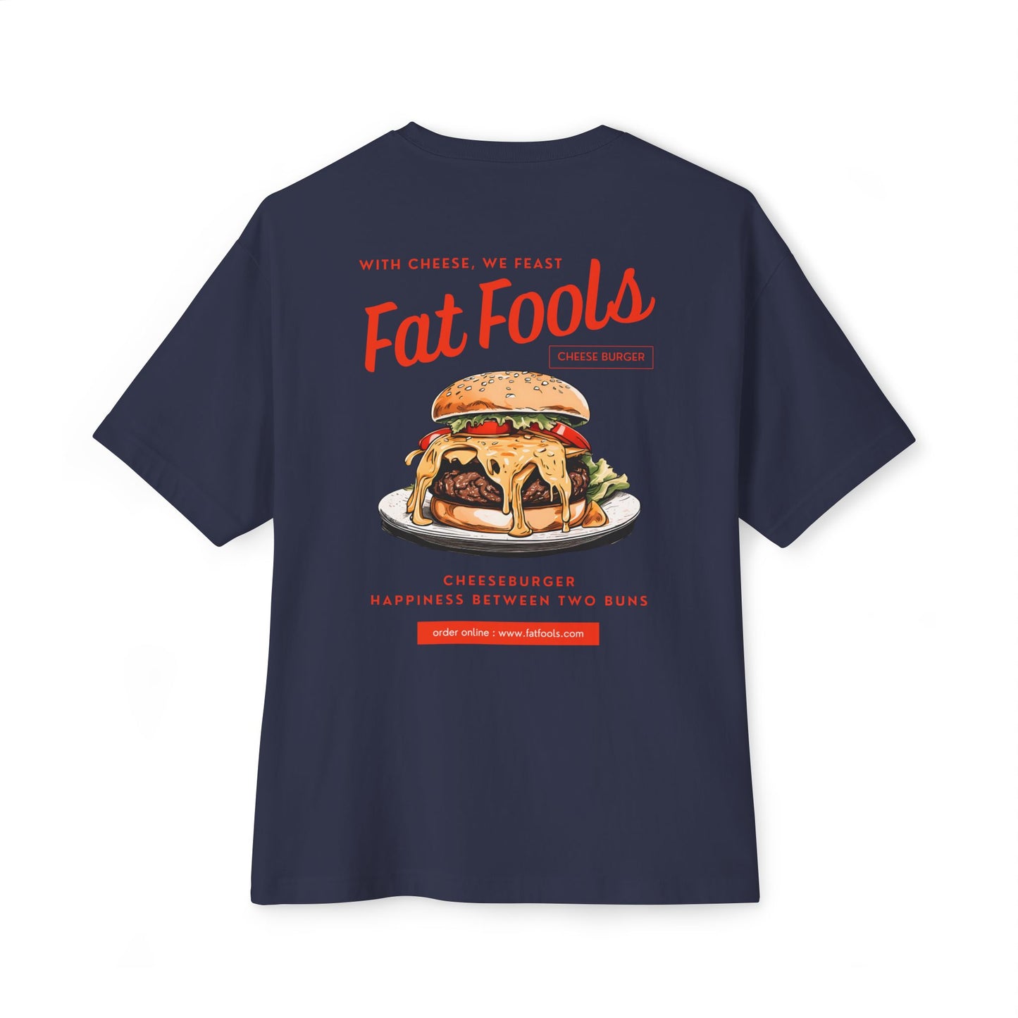 Cheeseburger: With Cheese, We Feast (Relaxed Fit)