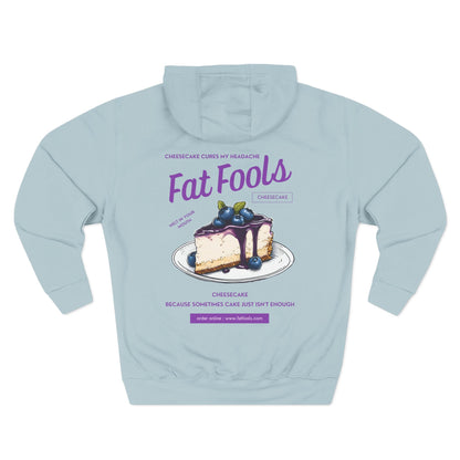 Cheesecake: Cheesecake Cures My Headache (Blueberry Version) (Hoodie)