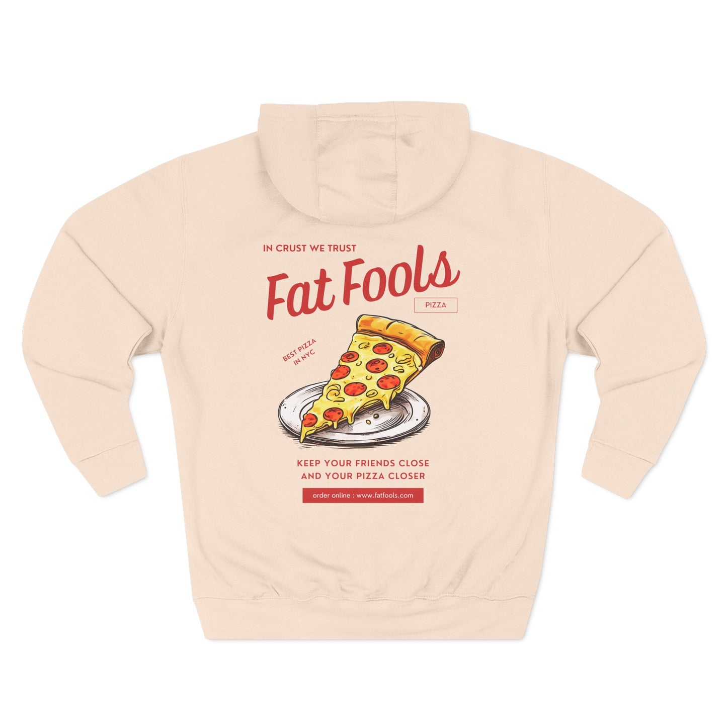 Pizza: In Crust We Trust (Hoodie)