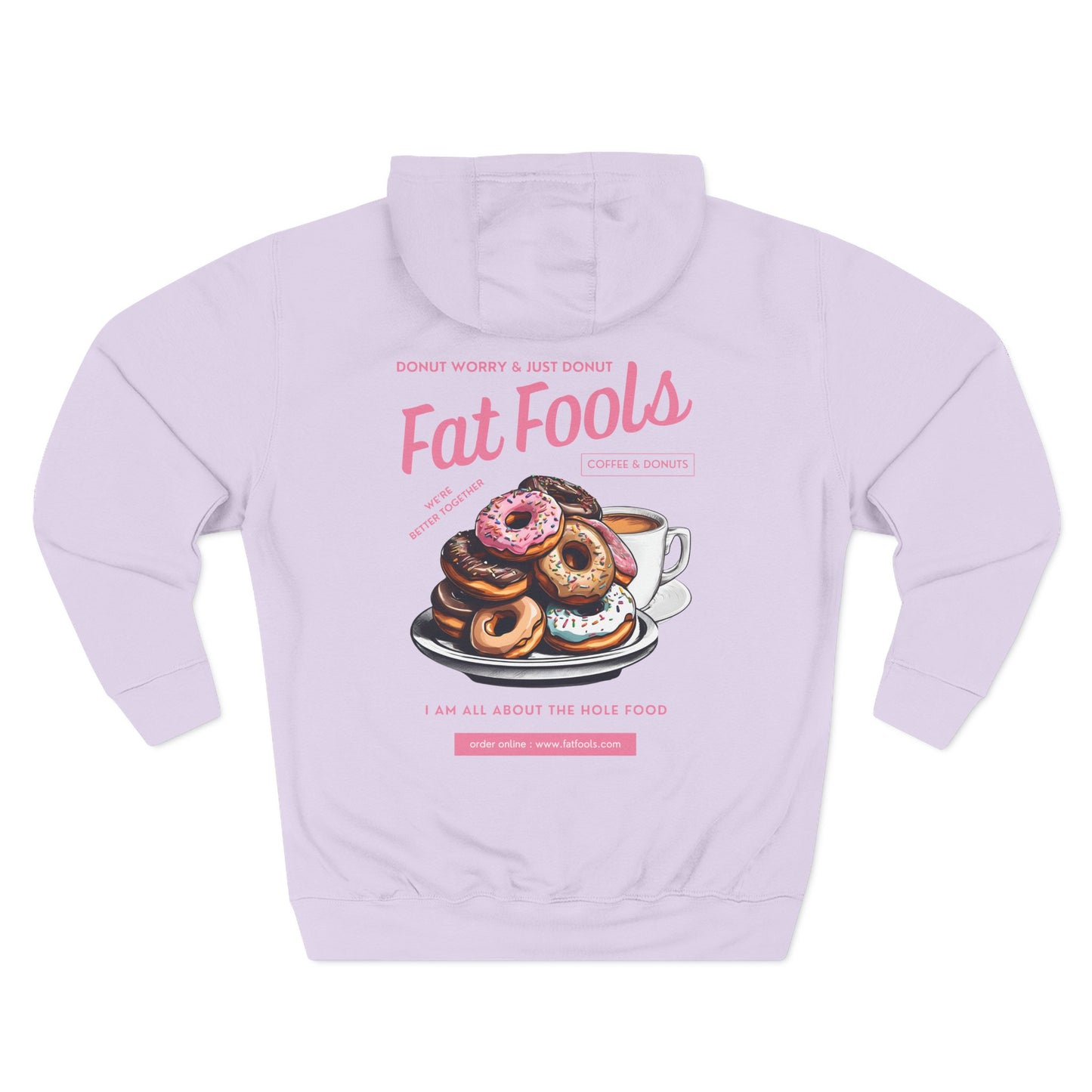 Donut: Donut Worry & Just Donut (Hoodie)