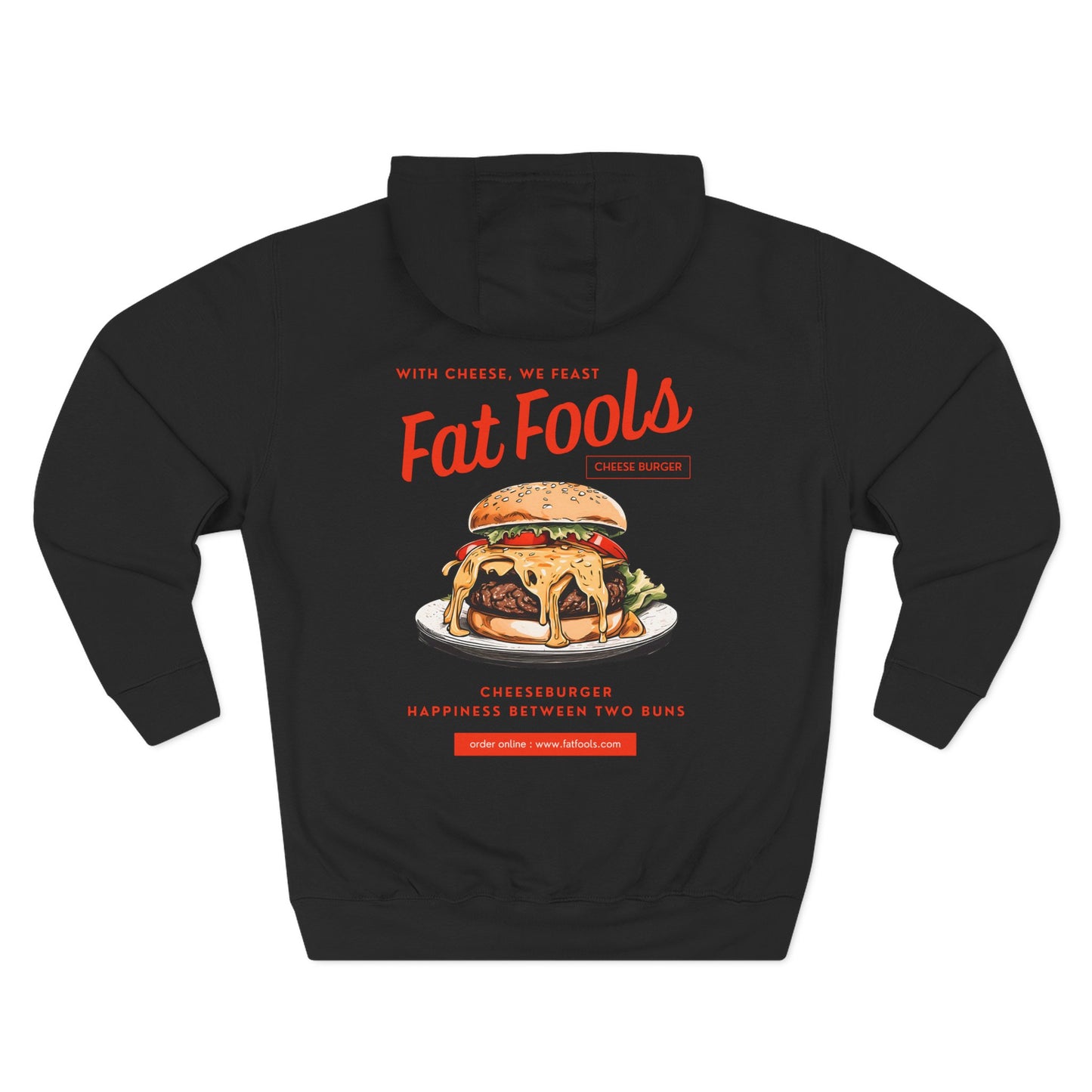 Cheeseburger: With Cheese, We Feast (Hoodie)