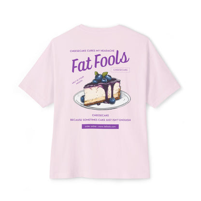 Cheesecake: Cheesecake Cures My Headache (Blueberry Version) (Relaxed Fit)