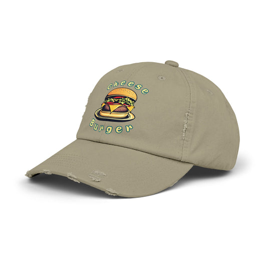 Cheeseburger: Retro Cheeseburger (Dad Cap)