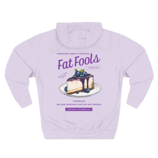 Cheesecake: Cheesecake Cures My Headache (Blueberry Version) (Hoodie)