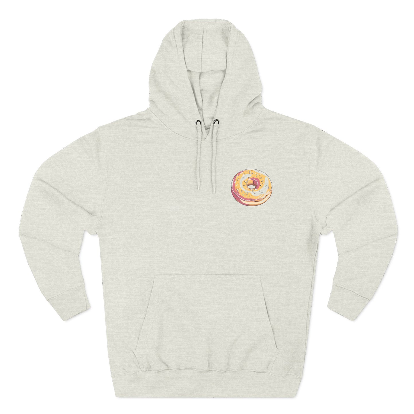 Donut: (Sprinkle) Donut Makes Me Happy (Japanese Drop #5) (Hoodie)