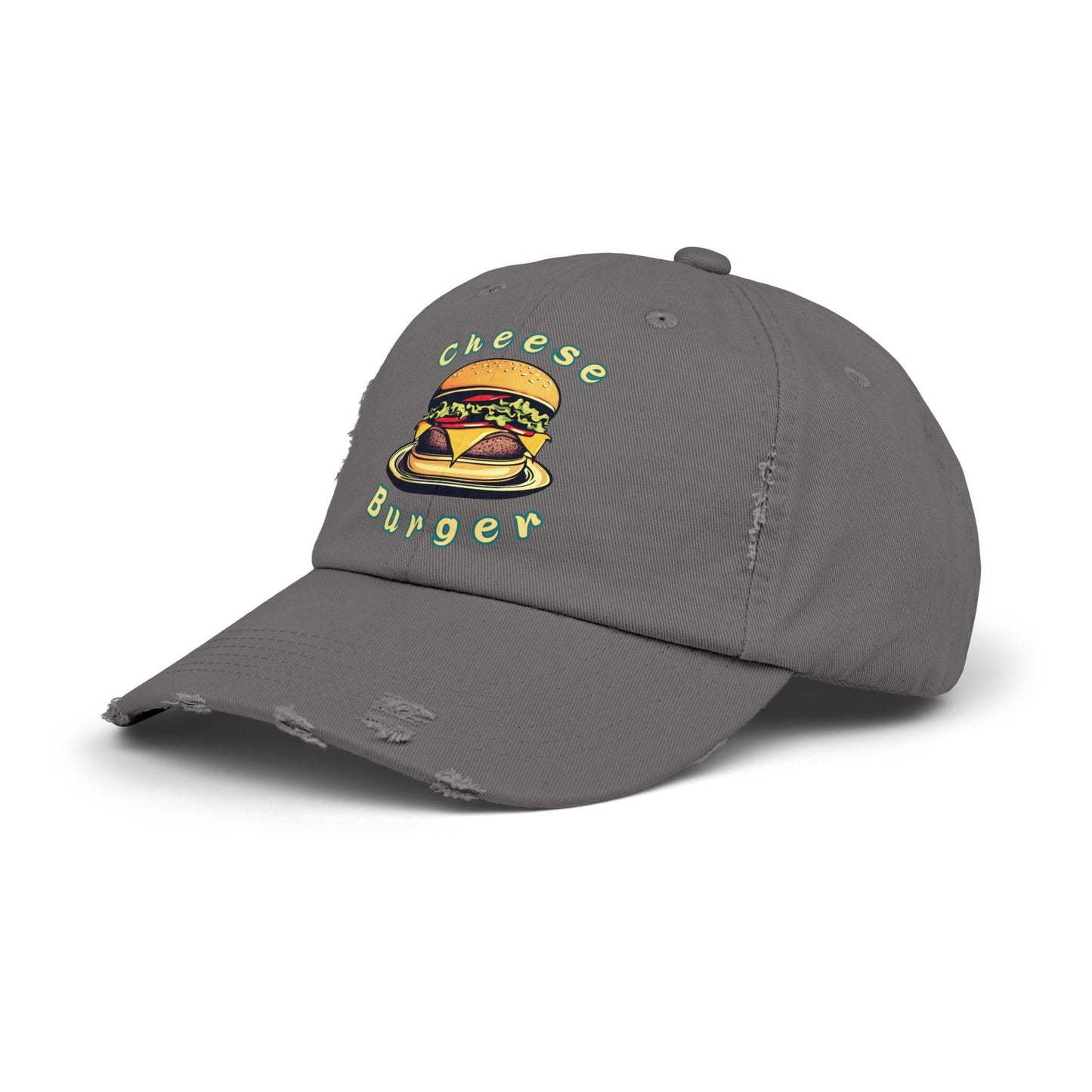 Cheeseburger: Retro Cheeseburger (Dad Cap)