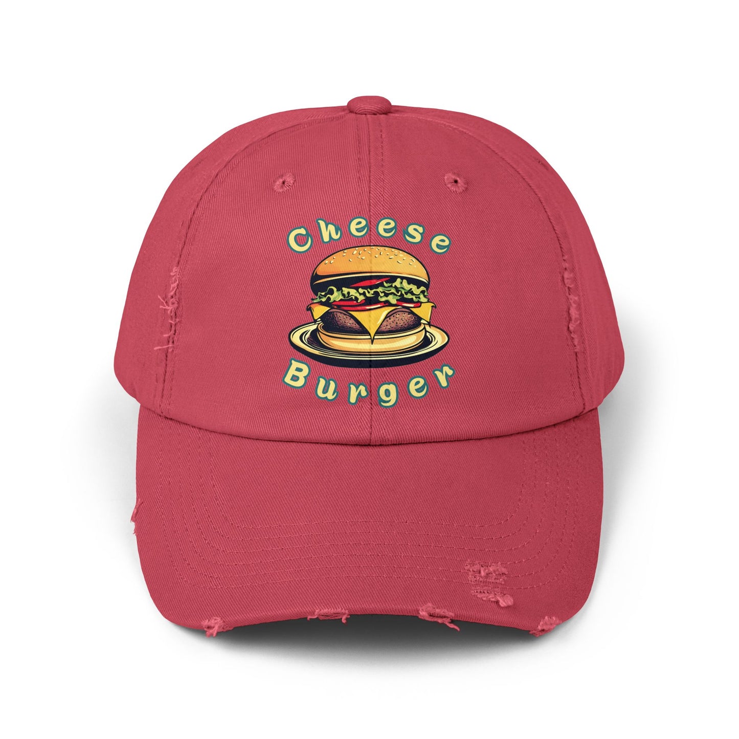 Cheeseburger: Retro Cheeseburger (Dad Cap)