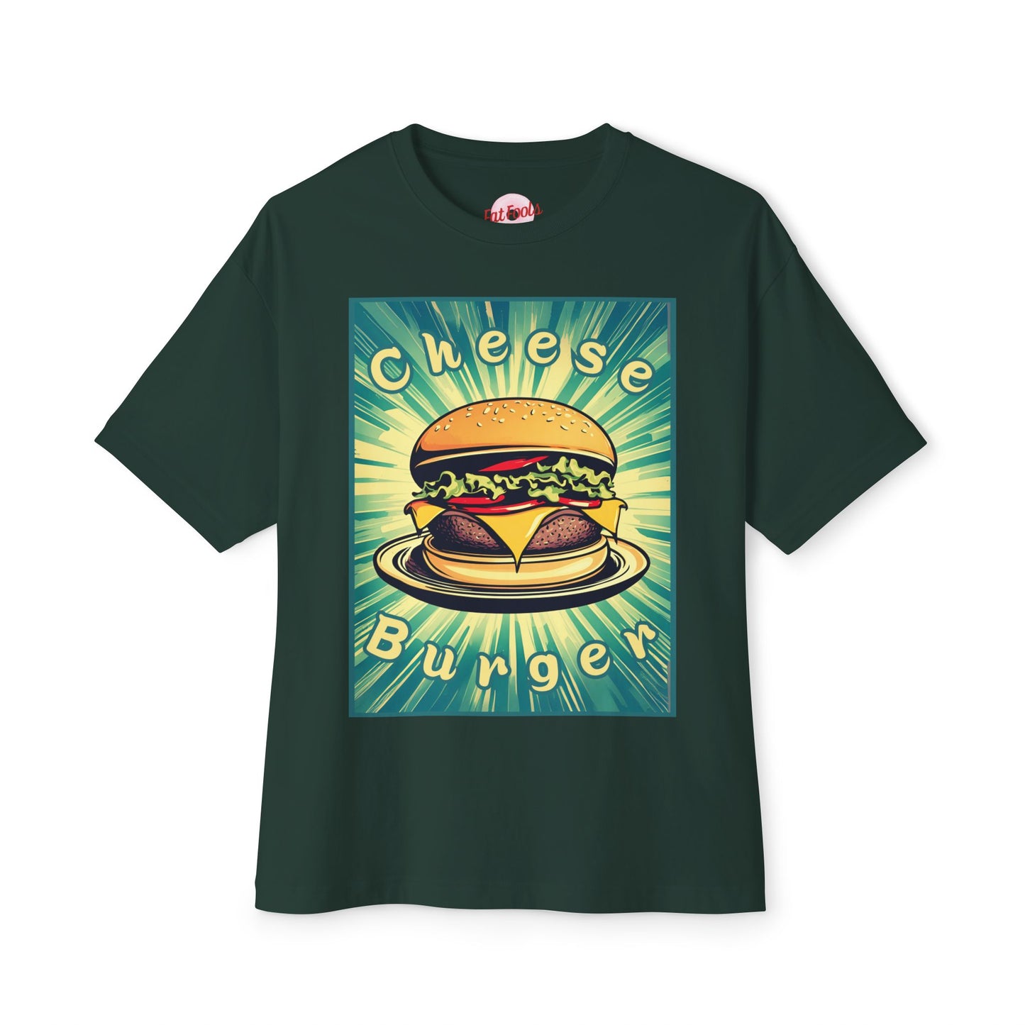 Cheeseburger: Retro Cheeseburger (Relaxed Fit)