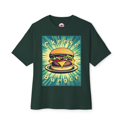 Cheeseburger: Retro Cheeseburger (Relaxed Fit)