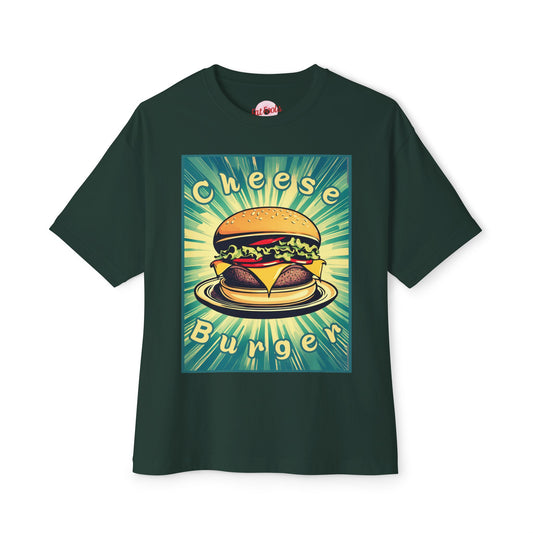 Cheeseburger: Retro Cheeseburger (Relaxed Fit)