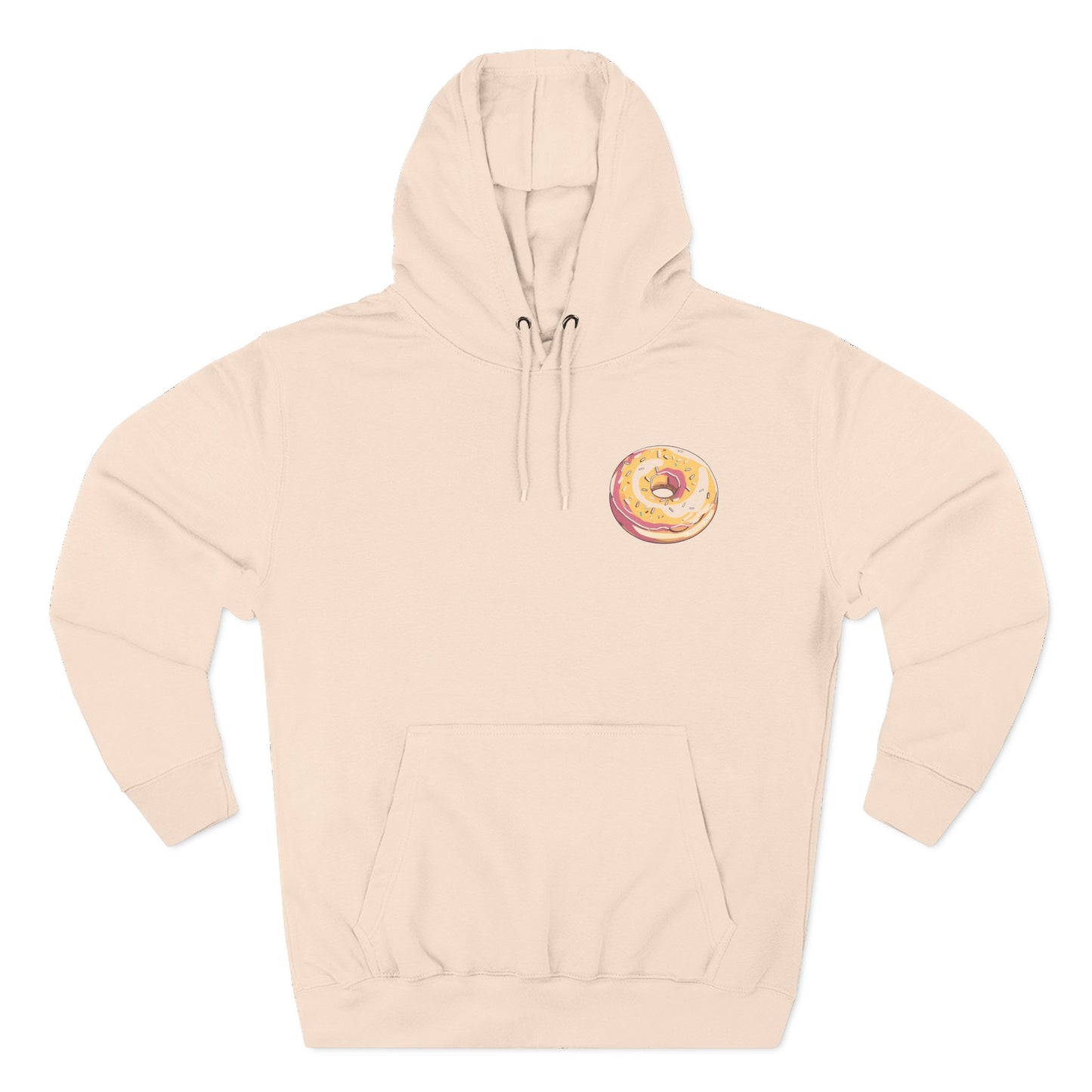 Donut: (Sprinkle) Donut Makes Me Happy (Japanese Drop #5) (Hoodie)
