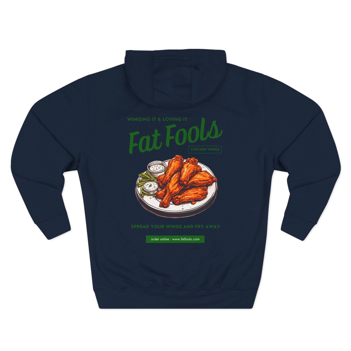 Wings: I Believe I Can Fry (Hoodie)