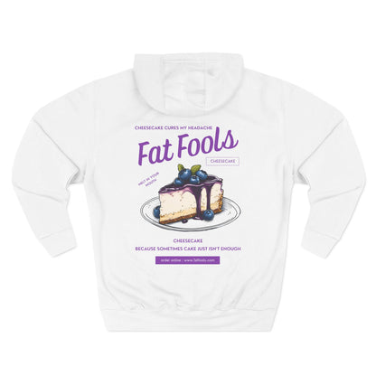 Cheesecake: Cheesecake Cures My Headache (Blueberry Version) (Hoodie)