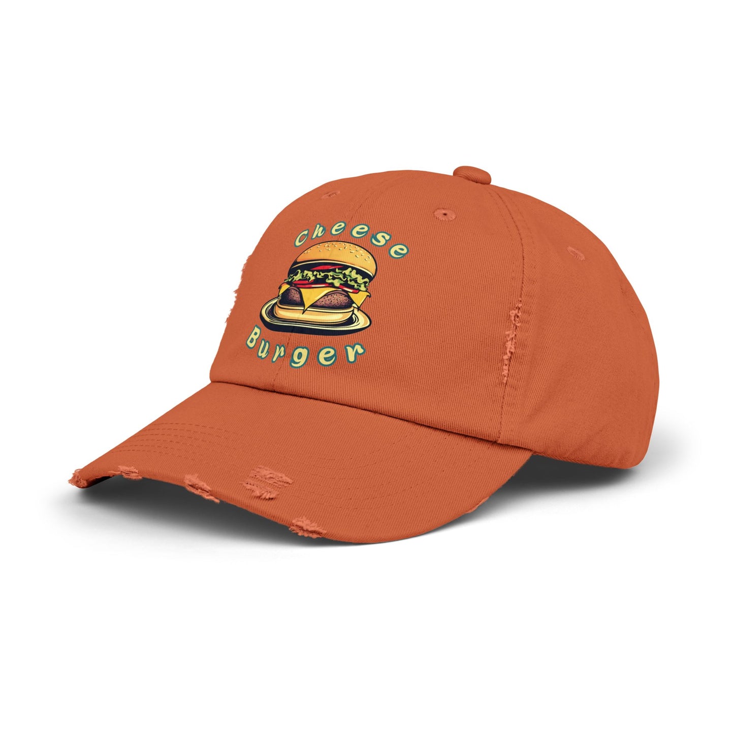 Cheeseburger: Retro Cheeseburger (Dad Cap)